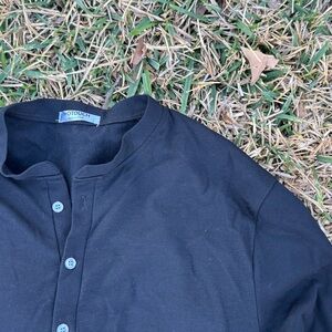 Hotouch Men's L Black Button Up Long Underwear Thermal Union Suit Like New